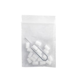 VIQURE Replacement Filters Sponge of 5 in 1 Blackhead Remover Vacuum, Filters Sponge Kit of Electric Face Massager (15 PCS)