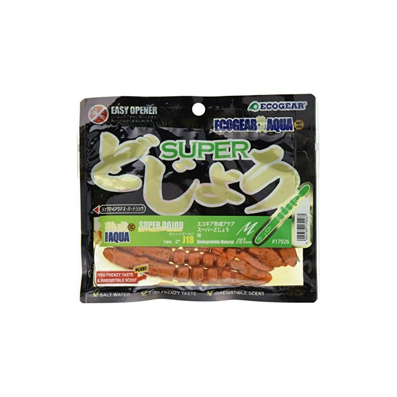 Ecogear J18 Eco Gear Aged Aqua Super Dojo M Orange