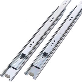 Friho 6 Pair of 16 Inch Hardware Ball Bearing Side Mount Drawer Slides, Full Extension, Available in 12'',14'',16'',18'',20'' Lengths