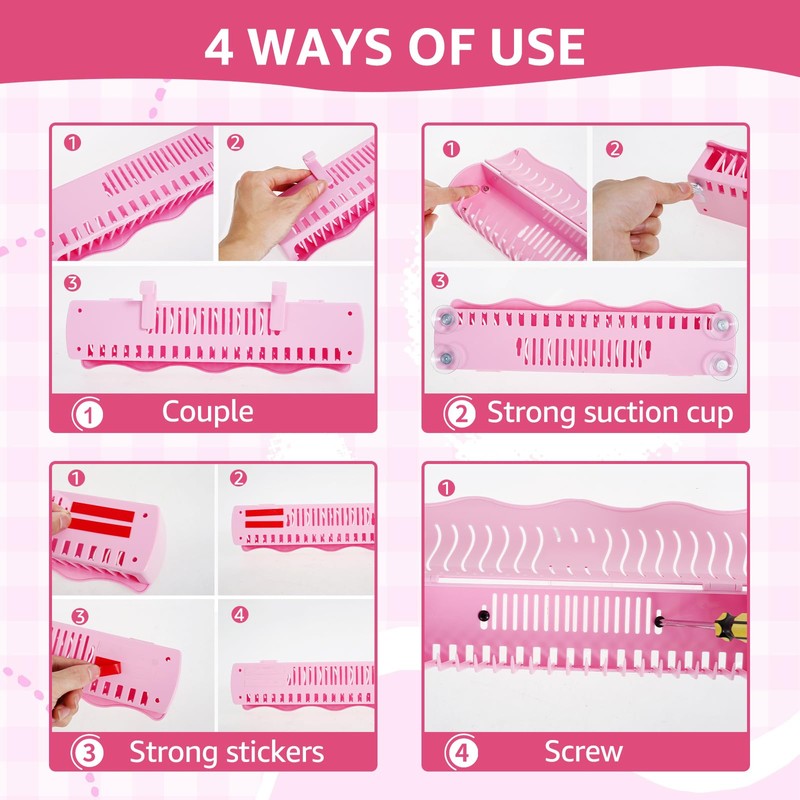 Hair Extension Holder 4 Installation Modes with Tool Hair Extension