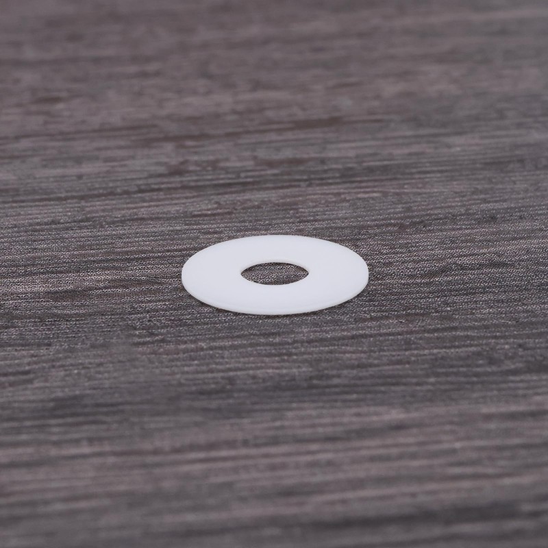 eMagTech 50Pcs PTFE White Spool Profile O-Ring Gasket For 6mm