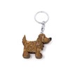 Dog Keyring, brown