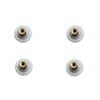 HEGAPRO Universal castors, ball bearing castors for sliding or shower