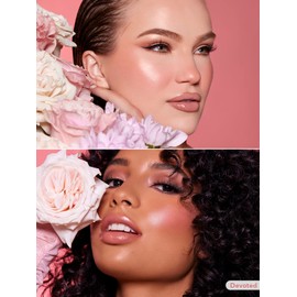 SHEGLAM Blush Color Bloom Cheek Liquid Blush Matte Makeup Texture (Shimmer Devoted)
