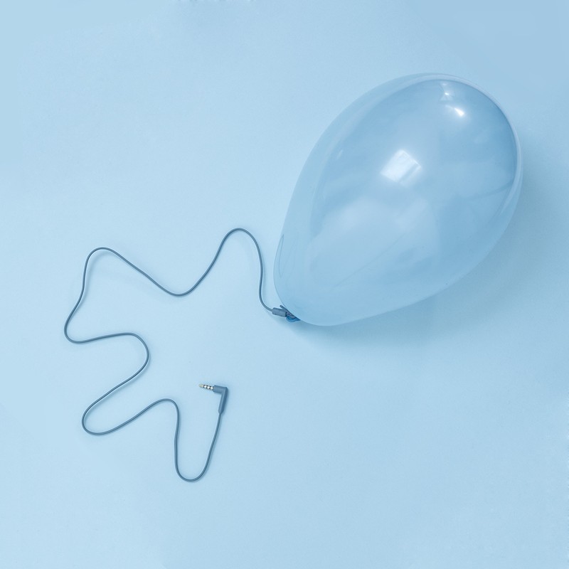 DEFUNC Earbud + Hybrid Blue 3,5 mm jack