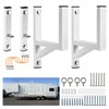 Ladder Rack for Trailer, Side Mount Trailer Ladder Rack with