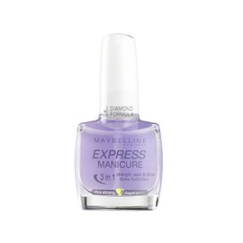 Maybelline New York Nail Polish Clear Base Coat & Top Coat Express Manicure 3 in 1 Nail Hardener 10ml