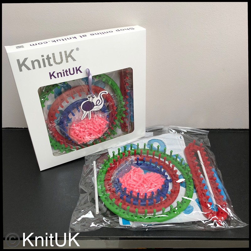 KnitUK Knitting Loom Assortment Set of 4: 1 Long +