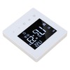 White Intelligent Thermostat Touch Screen 16A LCD Display Smart Temperature
