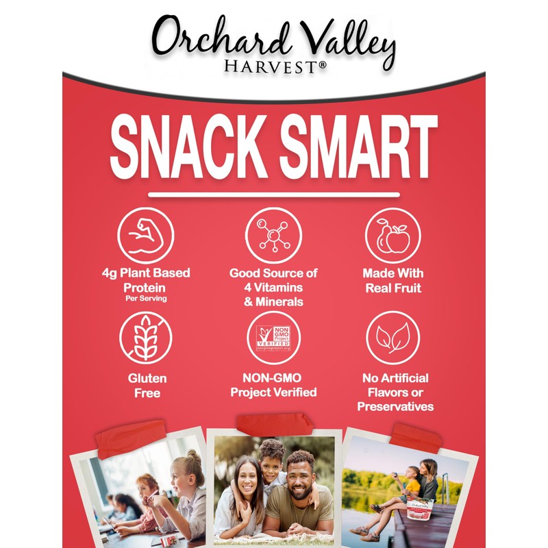Orchard Valley Harvest Heart Healthy Blend, 1 Ounce Bags (Pack