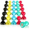 Robin Goods® 25 x Magnets for Whiteboard - Colourful Magnets
