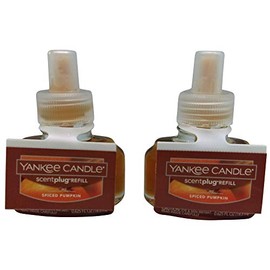 Yankee Candle Scent Plug Refill, Spiced Pumpkin (Pack of 2)