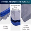 POOLAZA Pool Skimmer Net, Larger Capacity Pool Net Skimmer with