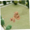 Operitacx 8pcs Haystack Model Yard Haystack Garden Haystack Small Prop