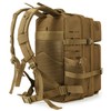 QT&QY Military Tactical Backpacks For Men Molle Daypack 45L Large