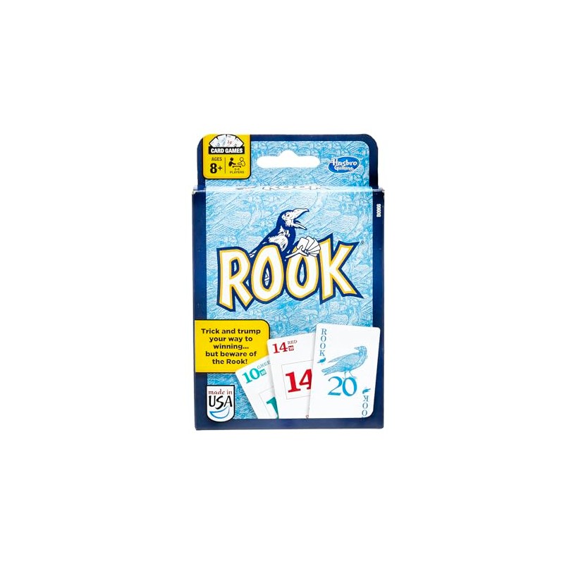 Hasbro Gaming Rook Card Game | Family Games for Kids,