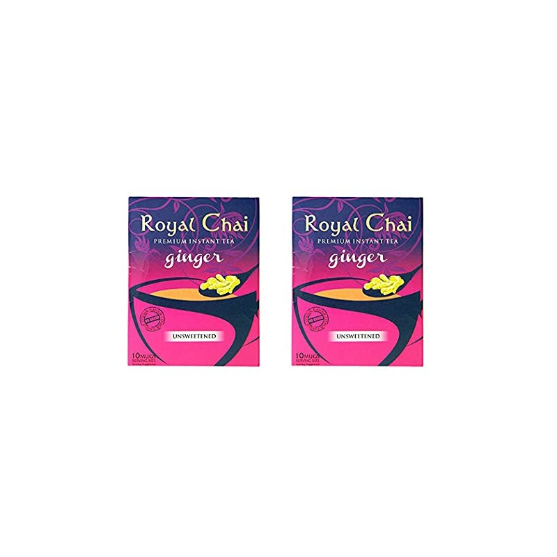 Royal Chai - Premium Instant Tea - Ginger (unsweetened) 180g