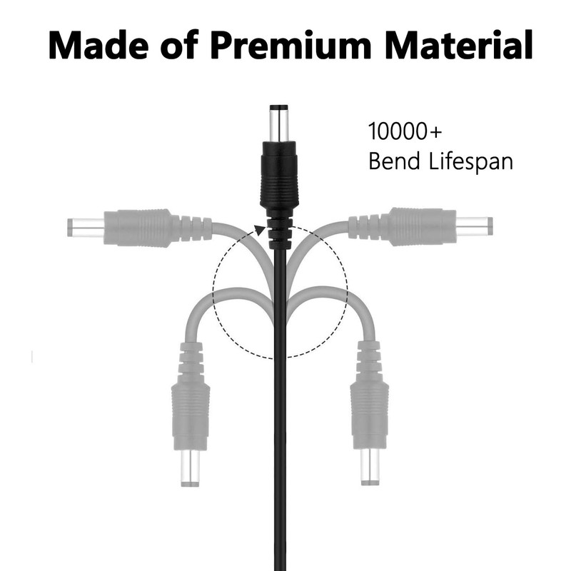 Govvep 9V 2A/1A Power Supply Adapter