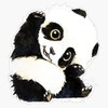 Magnet Panda Drawing Magnet Bumper Sticker Car Magnet Flexible Reuseable