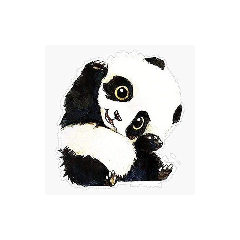 Magnet Panda Drawing Magnet Bumper Sticker Car Magnet Flexible Reuseable