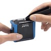 Trodat Printy 4911 DIY Self Inking Stamp,Blue Body - Black