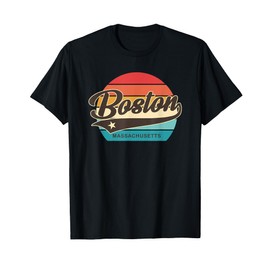 Boston - Retro / Athletic Throwback Design - Classic T-Shirt