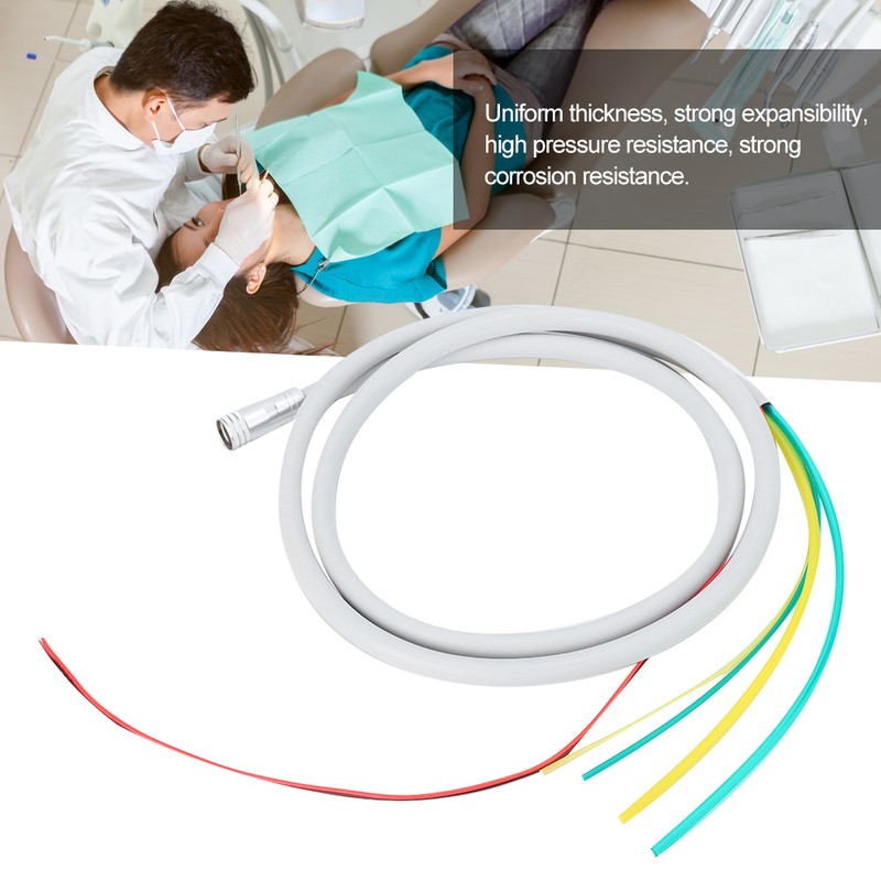 Dental 6 Hole Tube Hose for High Speed Fiber Optic