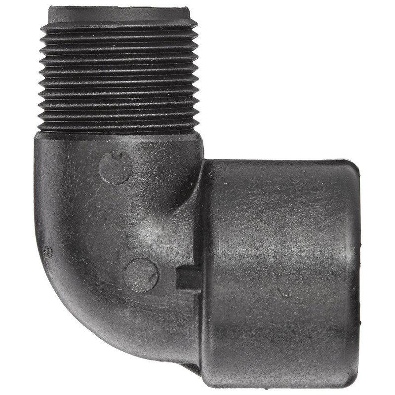 Banjo SL050-90 Polypropylene Pipe Fitting, 90 Degree Street Elbow, Schedule