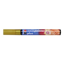 Marabu Textile Marker Painter Plus Metallic Gold 1 Pen