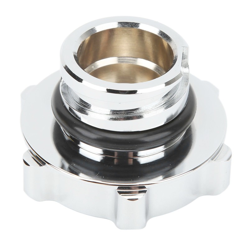 Oil Cap Aluminium Alloy Polished Oil Inlet Cover Cap Replacement