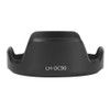 LH‑DC90 Lens Hood, Camera Lens Sunshade Rainproof Cover Replacement for