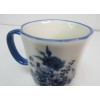 Pioneer Woman Delilah Floral Mug Cup Stoneware Blue White 12oz