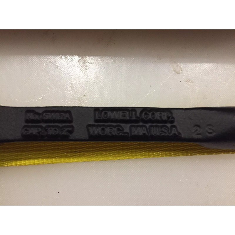 LOWELL NEW LOWELL WARNOCK STRAP WRENCH PIPE WRENCH SW12A FOR