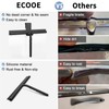 ecooe Silicone Shower Squeegee with Hanger, 11″/28cm Shower Squeegee for
