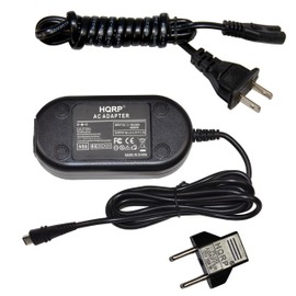 HQRP AC Adapter Charger Compatible with Canon CA-110 CA110 CA-110E 5072B002AA 5072B002 5072B003AA VIXIA HF R40 HF R42 HF R400, VIXIA HF R50 HF R52, HF R500, VIXIA Mini, VIXIA Mini X Camcorder
