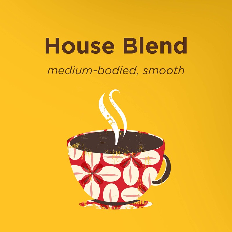 Gevalia House Blend Medium Roast Ground Coffee (12 oz Bag)