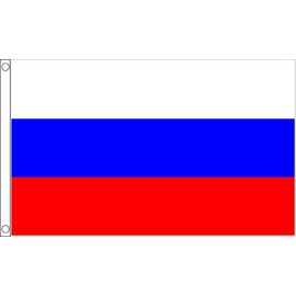 Russia Small Flag - 3 x 2 FT - 100% Polyester With Eyelets Banner - FlagSuperstore