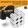 TRYMAG 90Pcs Refrigerator Small Round Magnets for Crafts, 8x3mm Mini