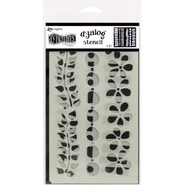 Ranger Dyan Reaveley's Dylusions Dyalog Stencil-Border