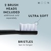 Moon Sonic - cepillo para polvo de dientes eléctrico para