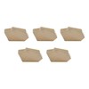 Shars 5 PCS GTN-2 Uncoated Cut-Off & Grooving Carbide Insert