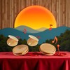 Wooden Castanet, Percussion Instrument - Hand Finger Castanets, Wood Castanets