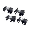 QCAA Heavy Duty Large Jumbo Roller Catch Latch for Closet