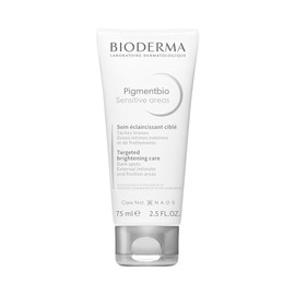 Bioderma, Crema Despigmentante, Pigmentbio Sensitive Areas Hidratante para Cuerpo, Reduce Manchas Oscuras, 75ml, Crema para Cabello