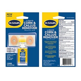 Dr. Scholl's Corn/Callus Remover Liquid, 0.33 Ounce