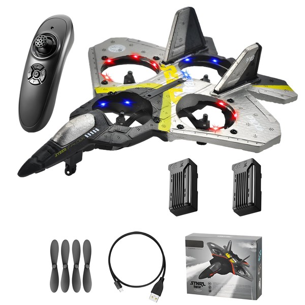 AUGARDEN V17 Remote Control Airplane RC Planes for Kids Adults