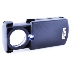 30X LED Magnifier 30x21mm Stamps Coin Watchmaker Jewelry Philately Tool Numismatics Geology