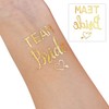 Konsait Hen Party Tattoos, 14 Team Bride Temporary Tattoos and