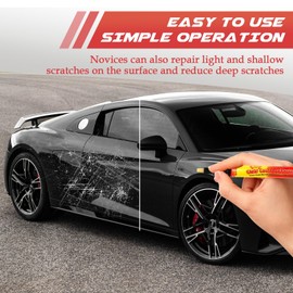 4PCS Vitanst Clearfix Scratch Remover - Effective Auto Paint Touch-Up Brush, Magic Car Scratch Removal Pen, for All Car Colors & Surfaces, Easy to Use