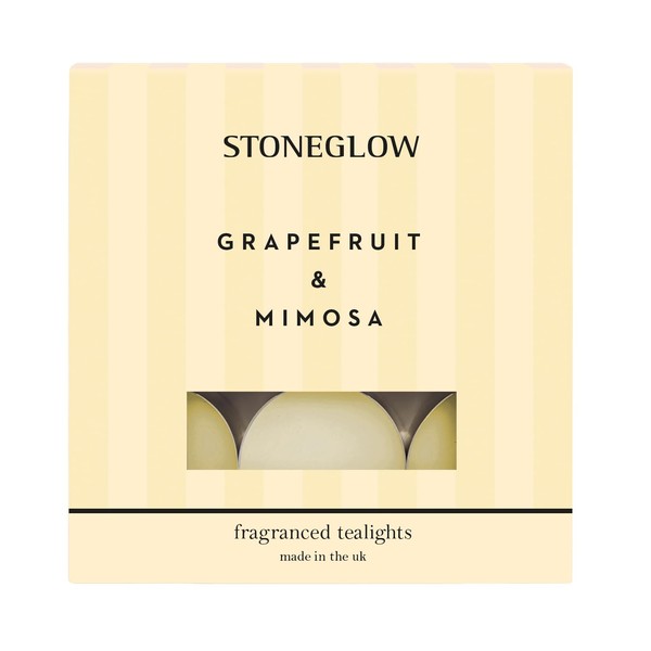 Modern Classics - Grapefruit & Mimosa - Scented Tealight Candles